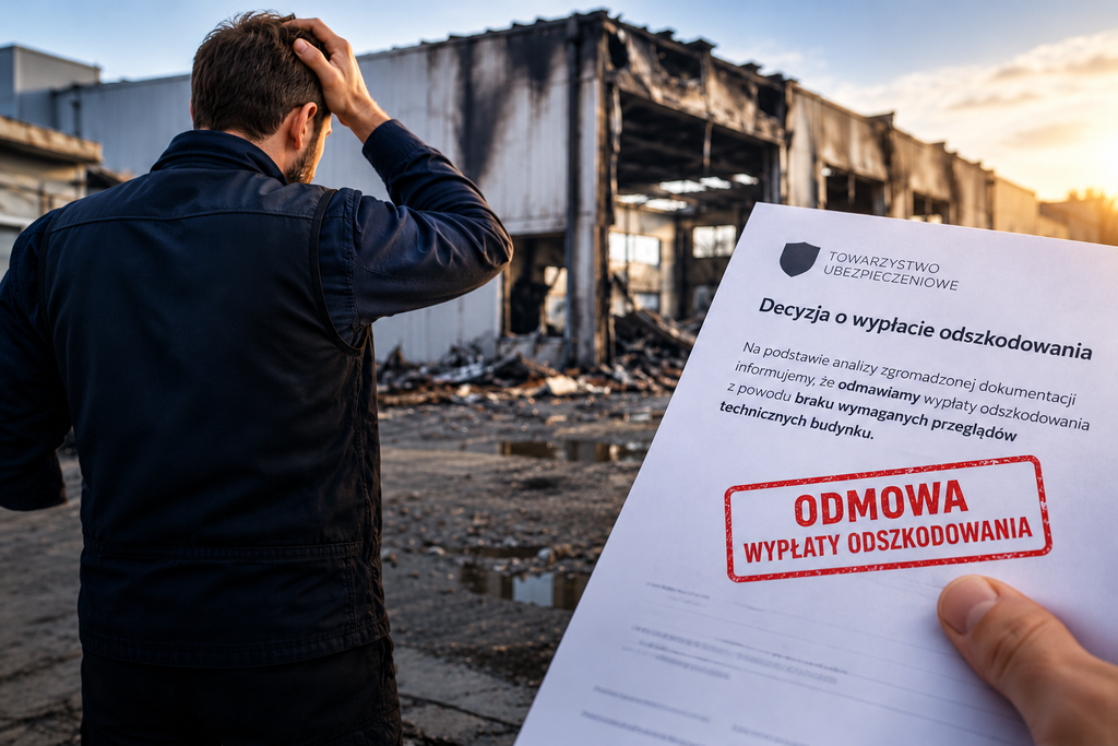 Polisa Odszkodowanie Ubezpieczenie Budynku Przeglądy Techniczne Brak Książka Obiektu Budowlanego Wpisy